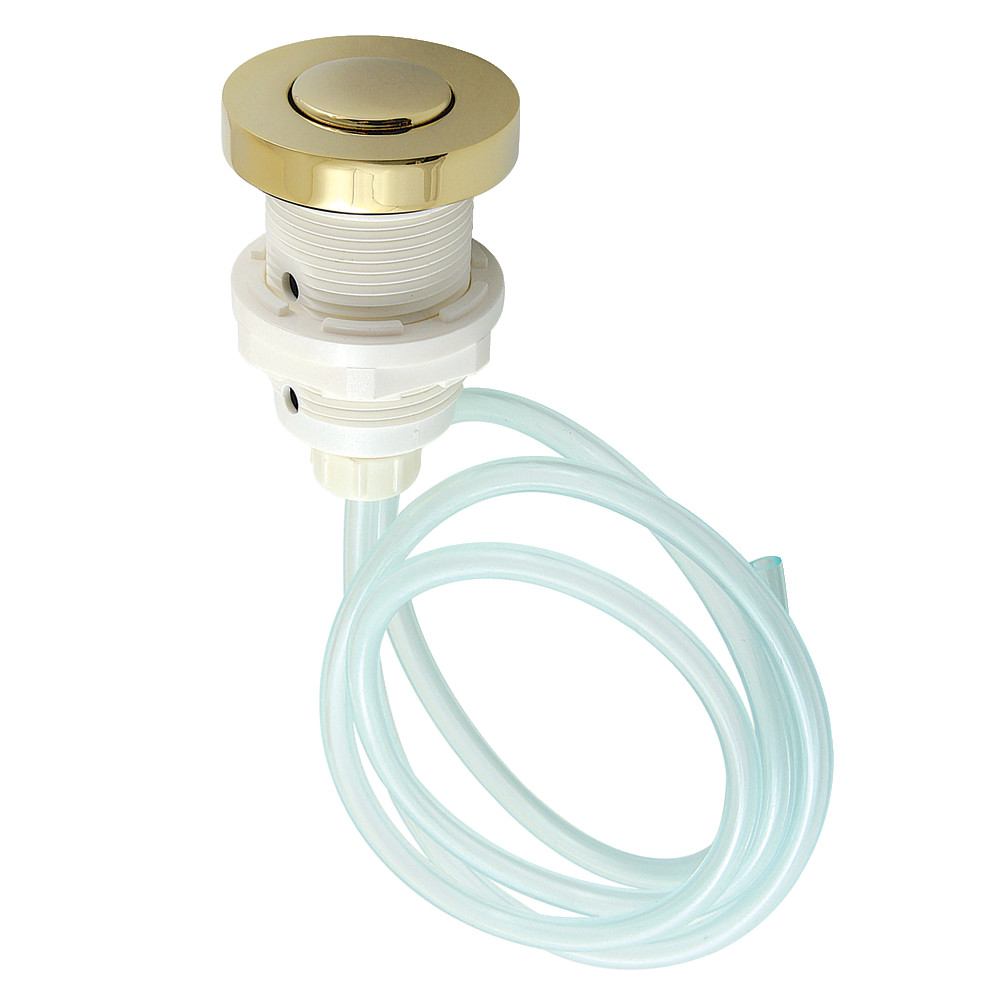 Picture of Kingston Brass KAM312 Gourmetier Garbage Disposal Air Switch Button, Polished Brass