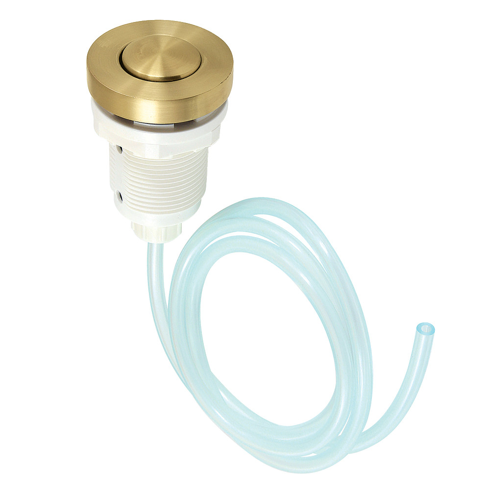 Picture of Kingston Brass KAM317 Gourmetier Garbage Disposal Air Switch Button, Brushed Brass