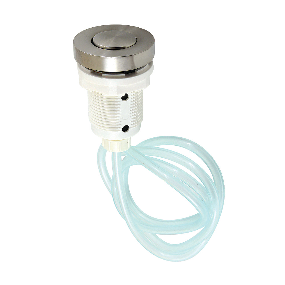 Picture of Kingston Brass KAM318 Gourmetier Garbage Disposal Air Switch Button, Brushed Nickel