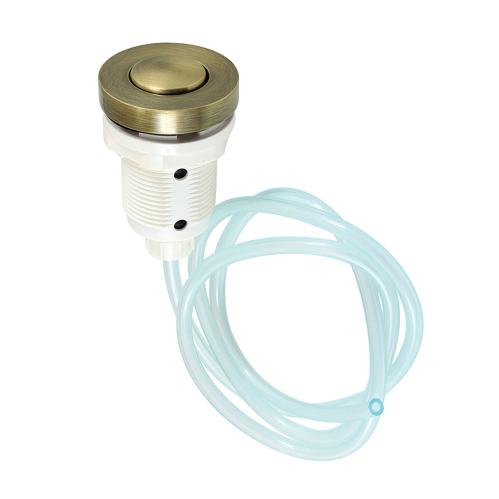Picture of Kingston Brass KAM31AB Gourmetier Garbage Disposal Air Switch Button, Antique Brass