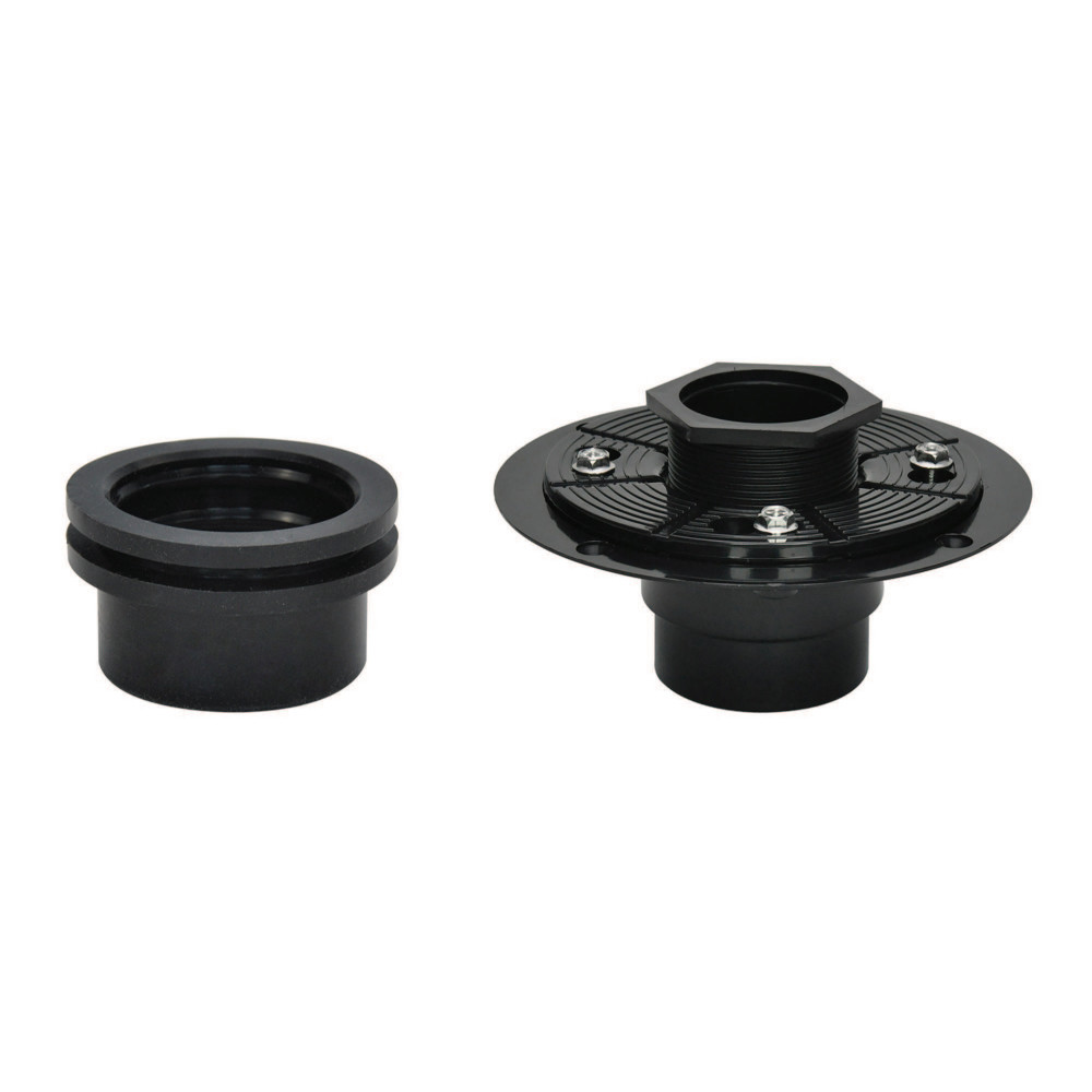 BSFL02B 2 in. Watercourse Shower Drain Base Flange, Black