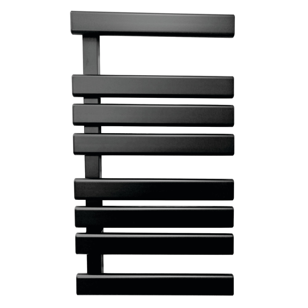 Metzinger Aluminum Wall Mount Towel Rack, Matte Black