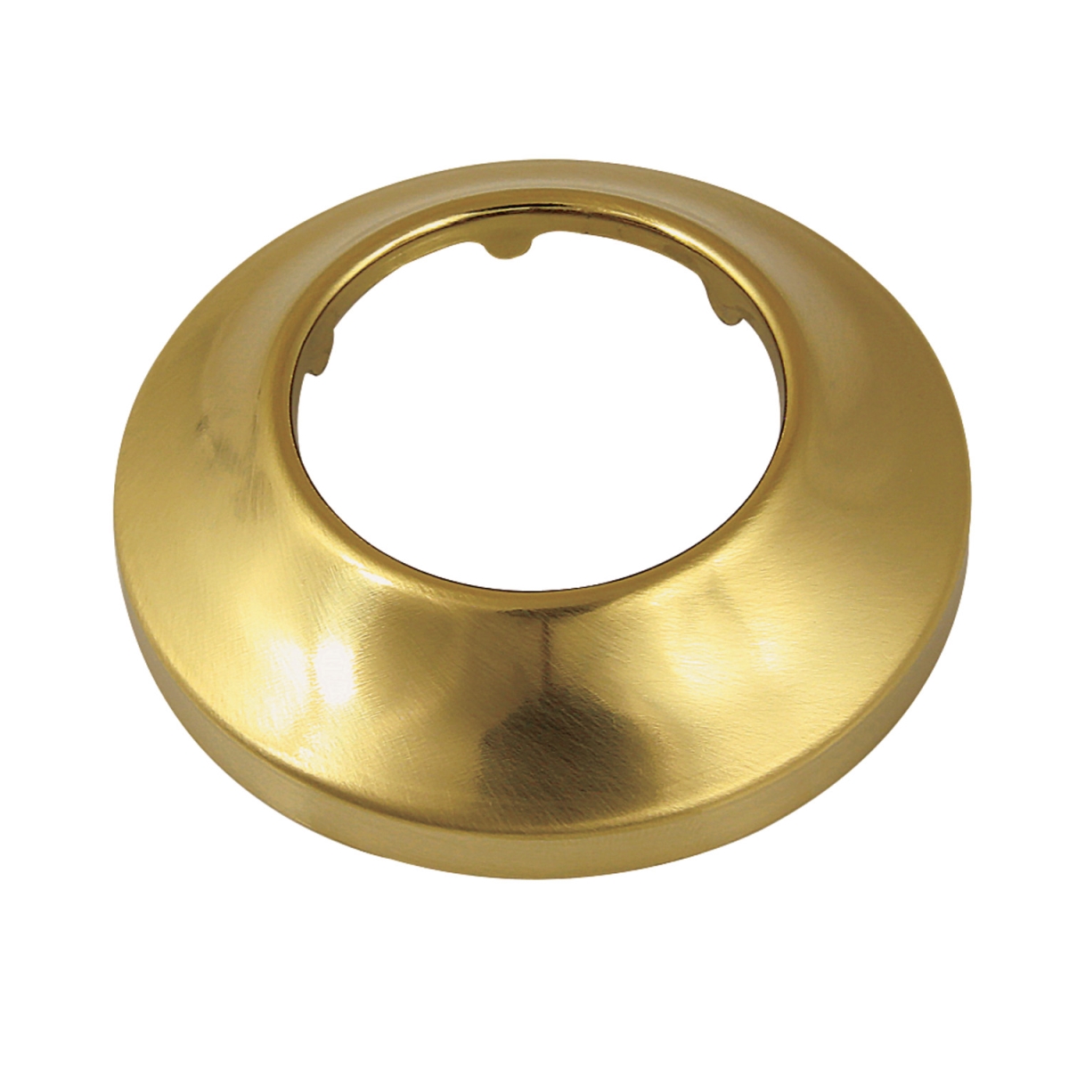 1.5 ID x 2.75 OD in. Flange, Brushed Brass