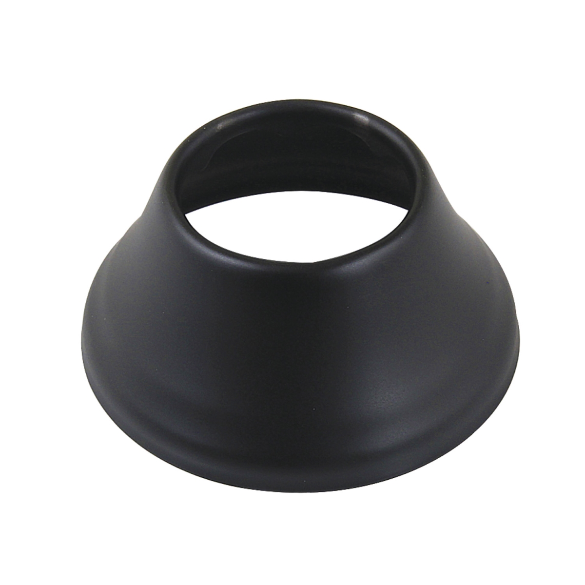1.5 ID x 3 OD in. Bell Flange, Matte Black