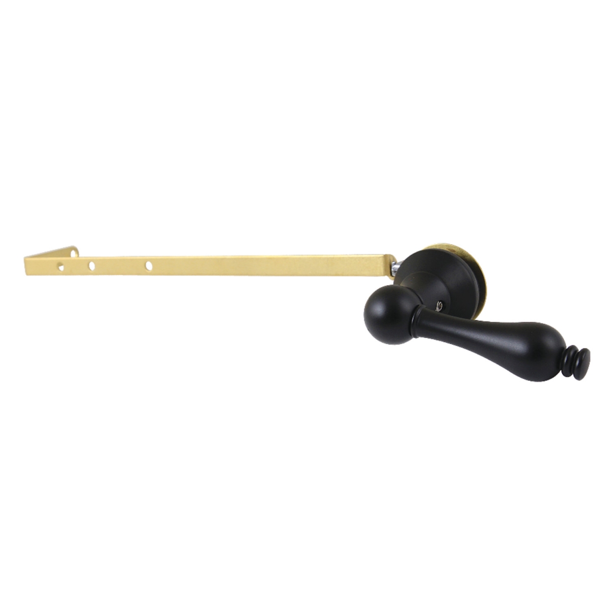 Victorian Universal Front or Side Mount Toilet Tank Lever, Matte Black