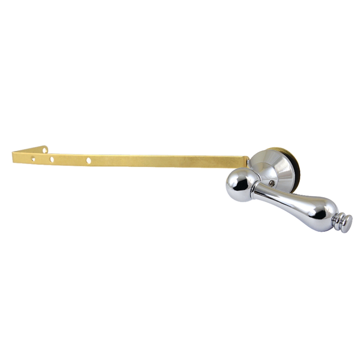 Victorian Universal Front or Side Mount Toilet Tank Lever, Polished Chrome