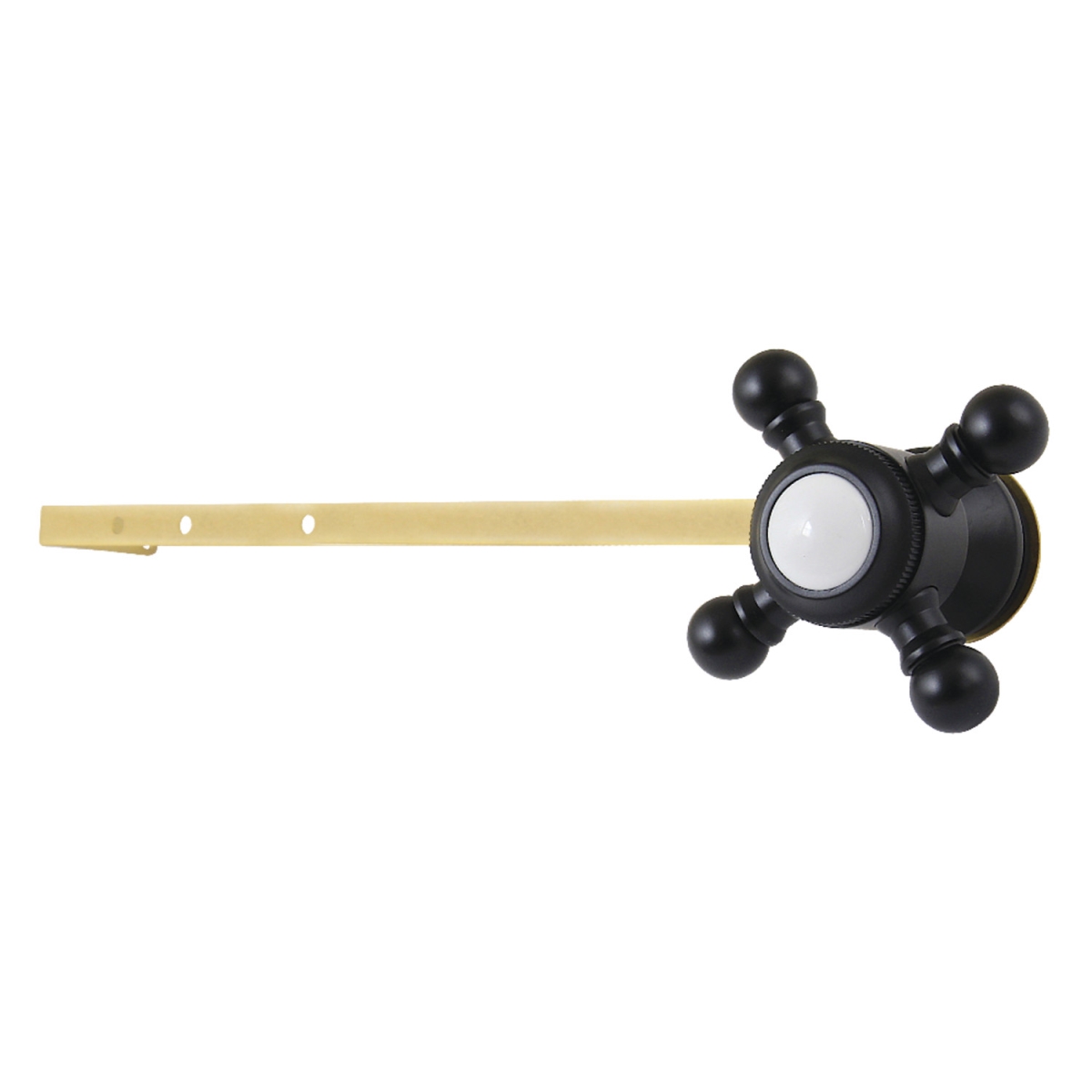 Buckingham Universal Front or Side Mount Toilet Tank Lever, Matte Black