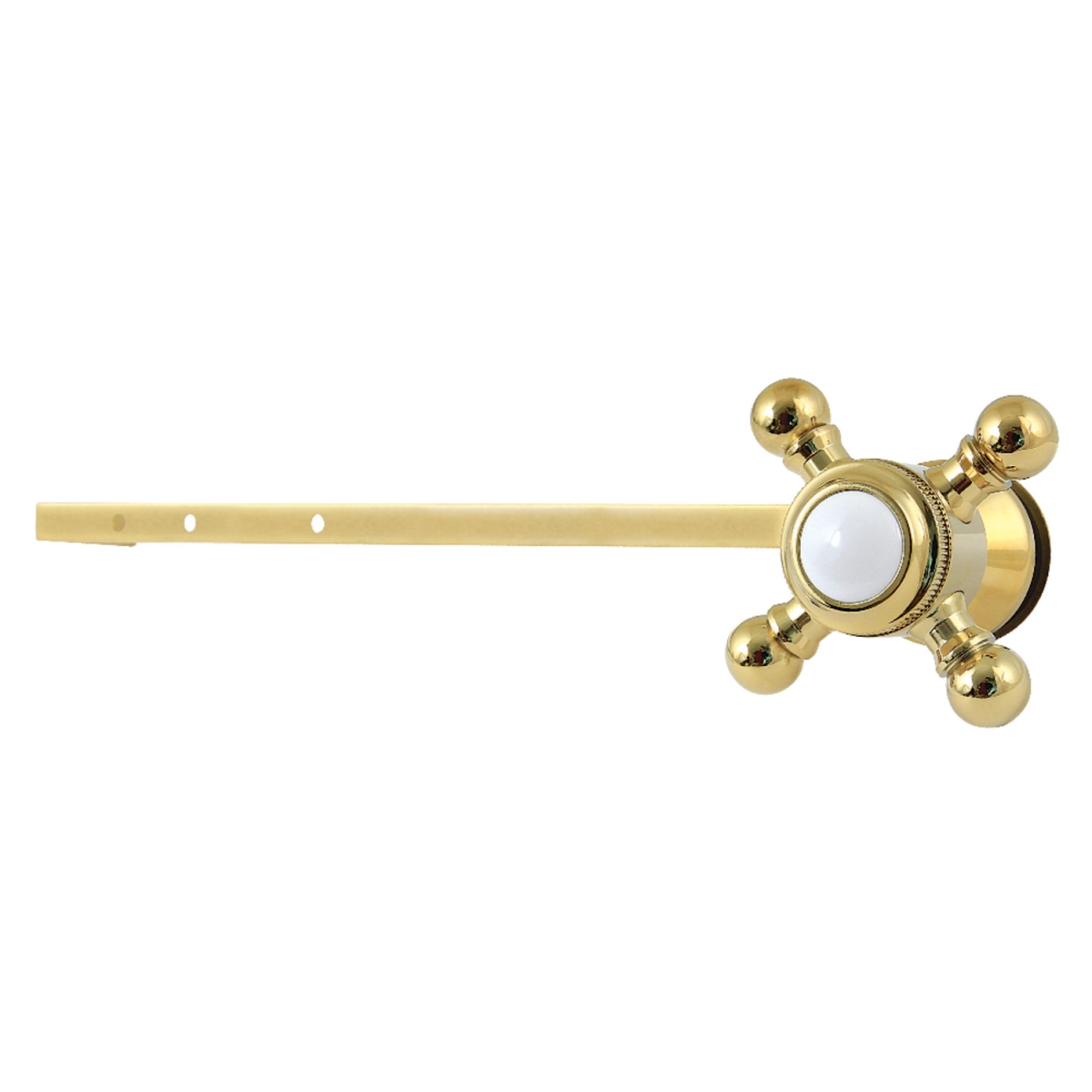 Buckingham Universal Front or Side Mount Toilet Tank Lever, Polished Brass