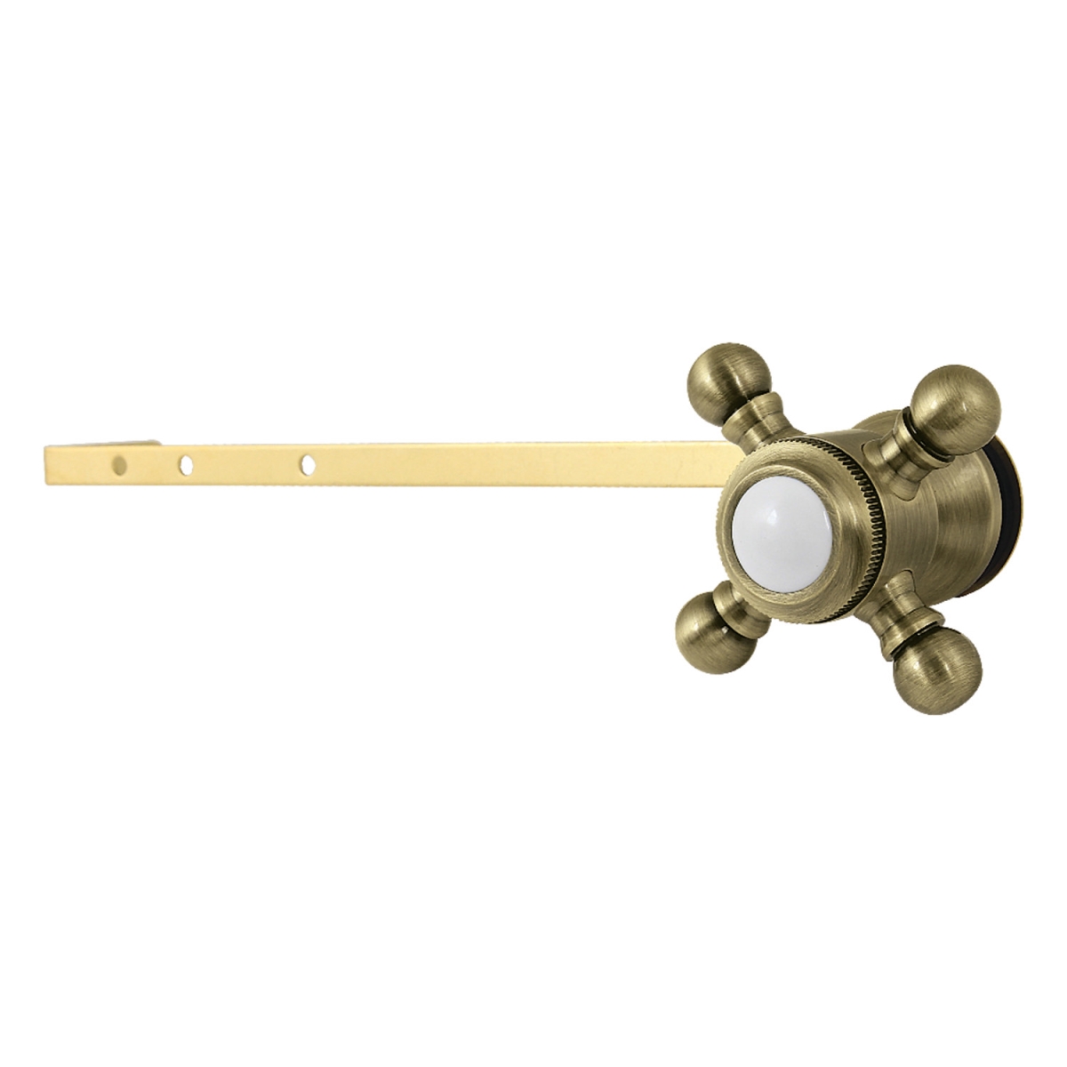 Buckingham Universal Front or Side Mount Toilet Tank Lever, Antique Brass