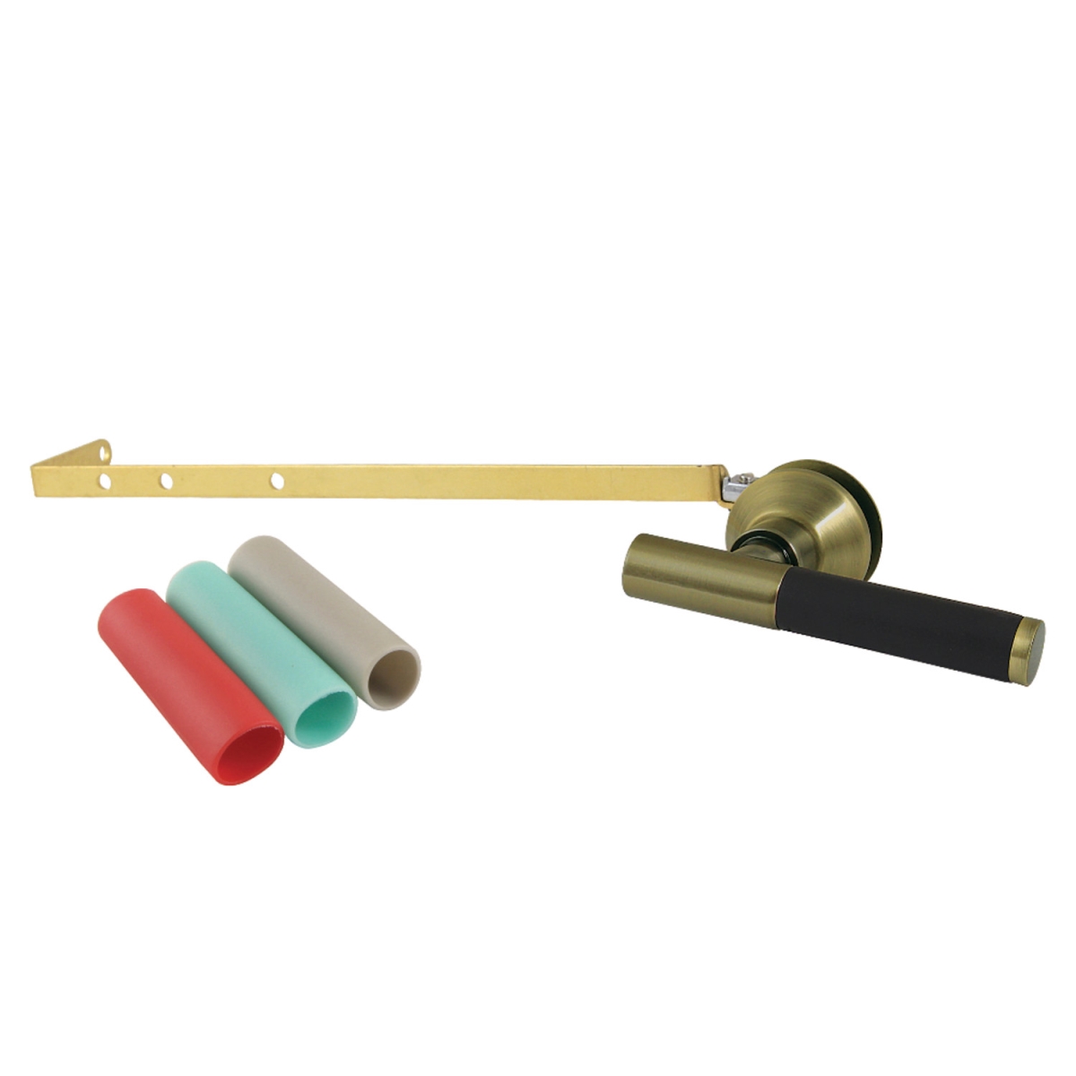 Kaiser Universal Front or Side Mount Toilet Tank Lever, Antique Brass