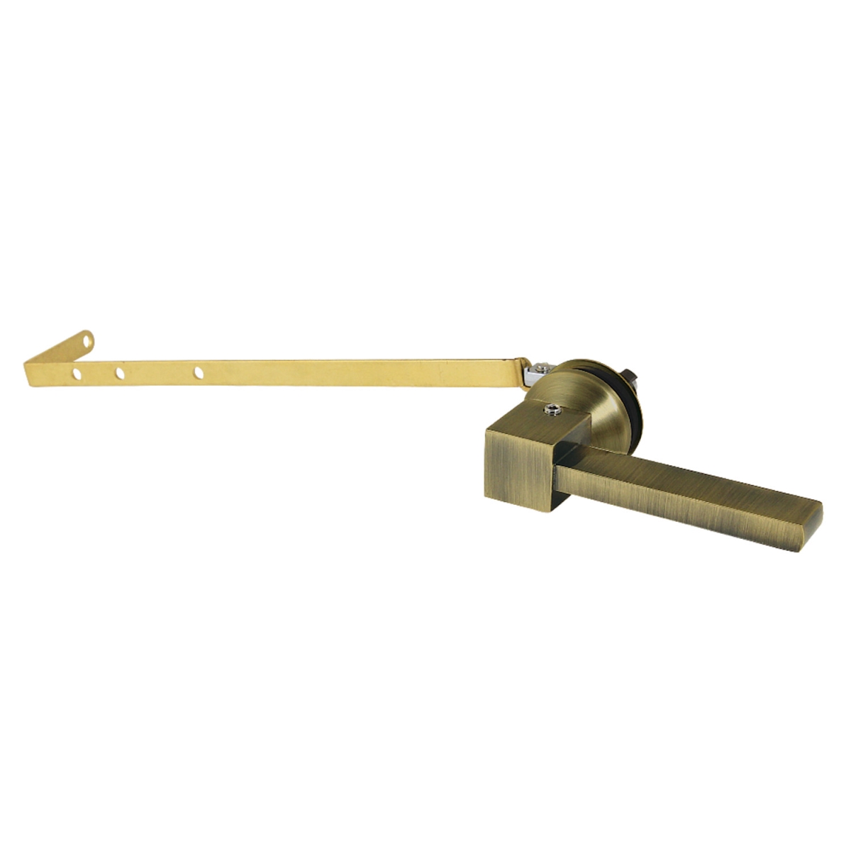 Claremont Universal Front or Side Mount Toilet Tank Lever, Antique Brass