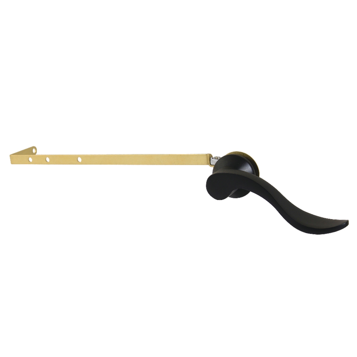 NuWave Universal Front or Side Mount Toilet Tank Lever, Matte Black