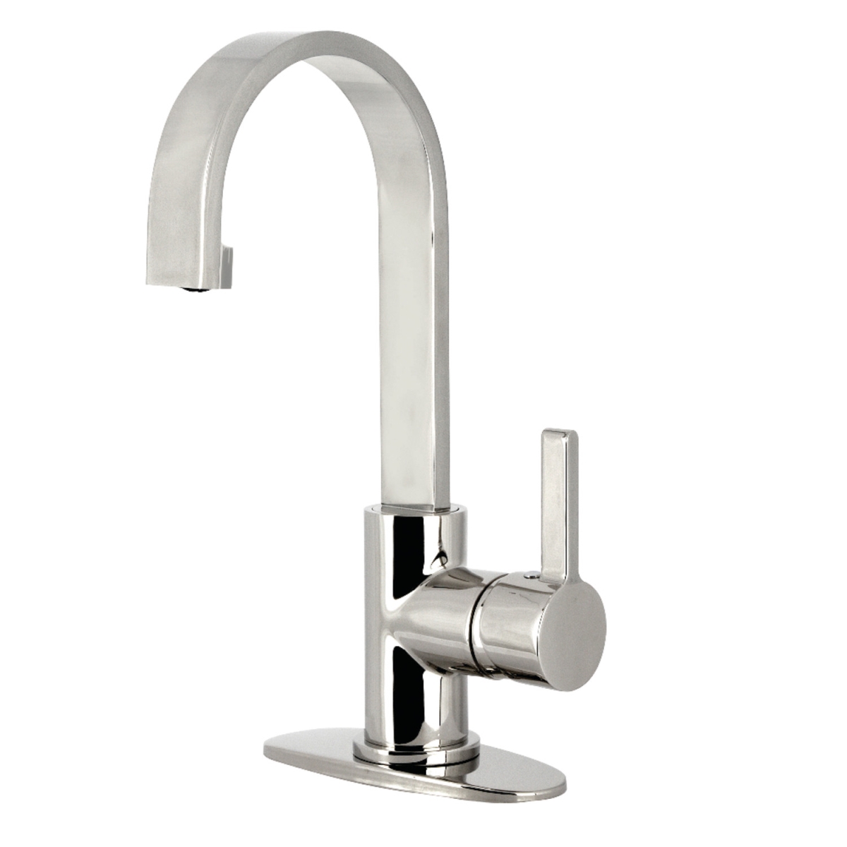 Continental Single-Handle Bar Faucet, Polished Nickel -  FurnOrama, FU3552115