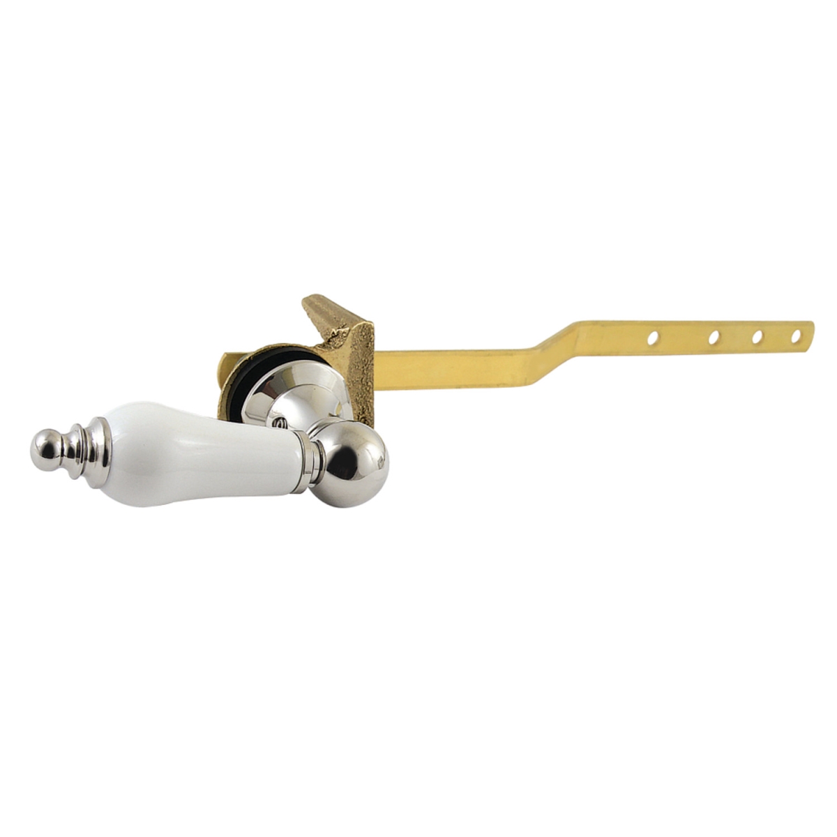 Victorian Toilet Tank Lever, Polished Nickel