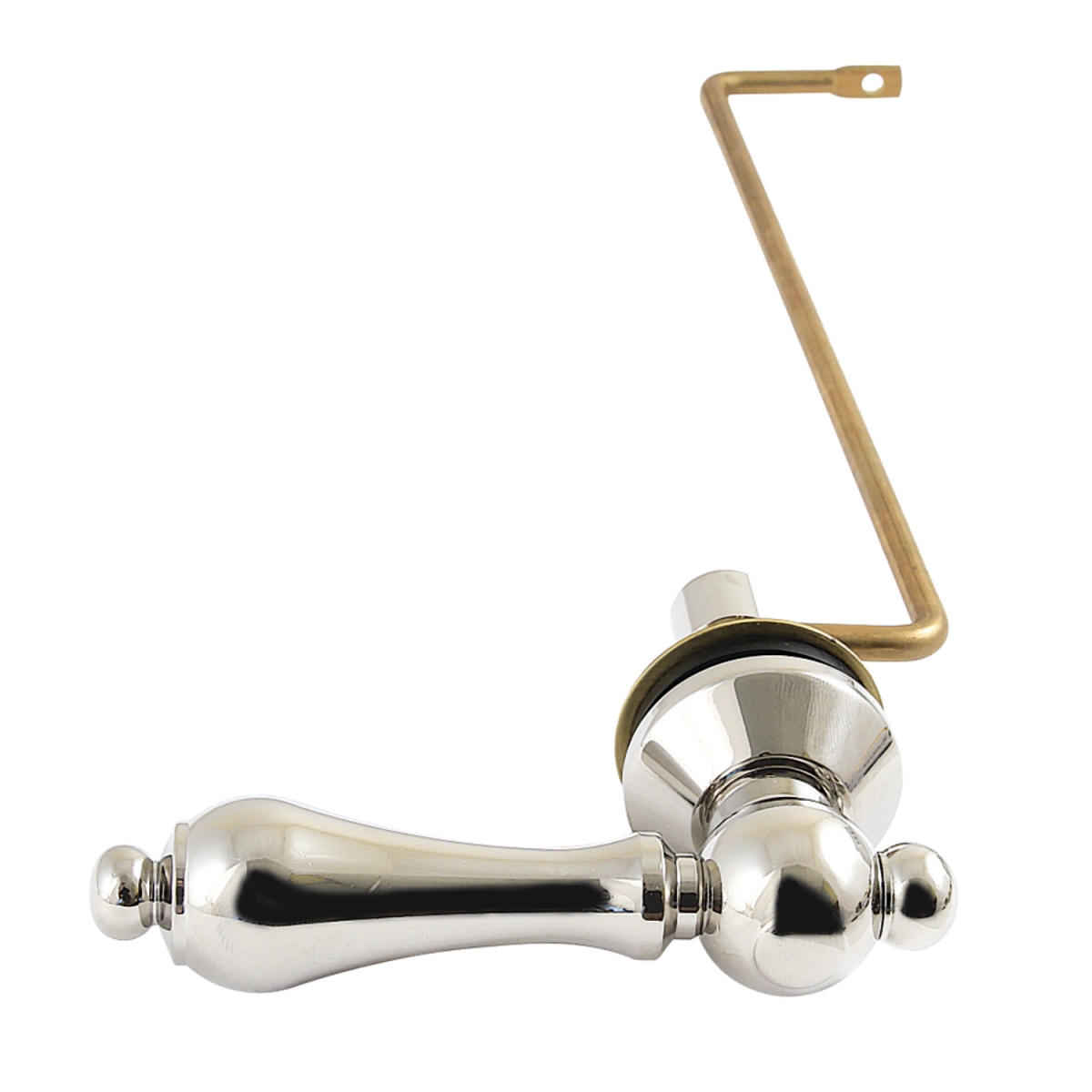 Restoration Side Mount Toilet Tank Lever, Polished Nickel