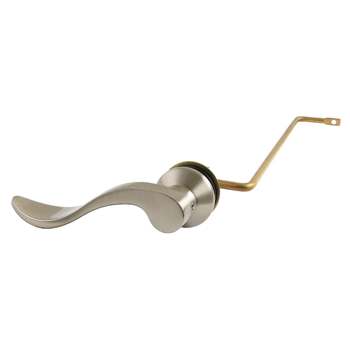 NuWave Side Mount Toilet Tank Lever, Brushed Nickel