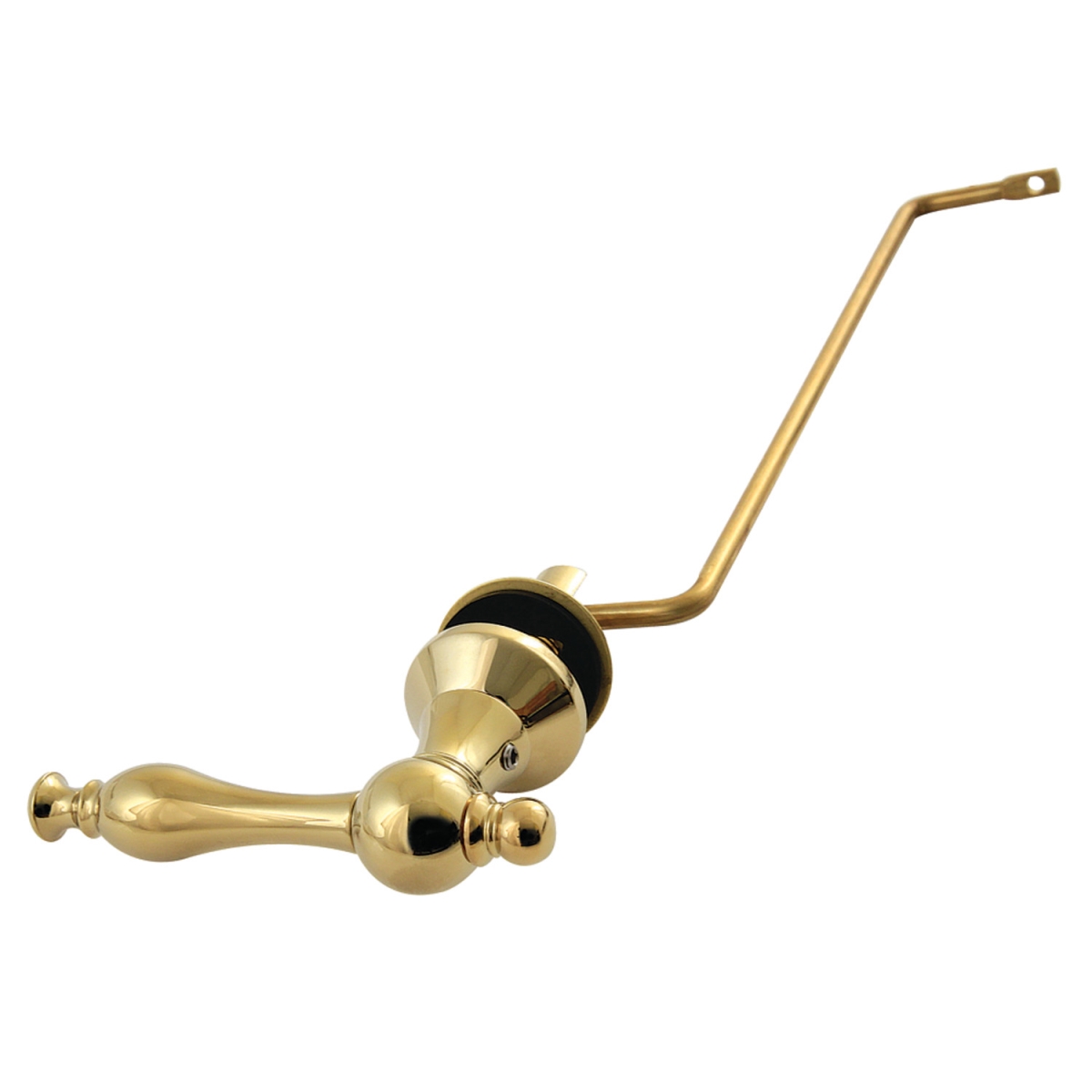 Naples Side Mount Toilet Tank Lever, Polished Brass