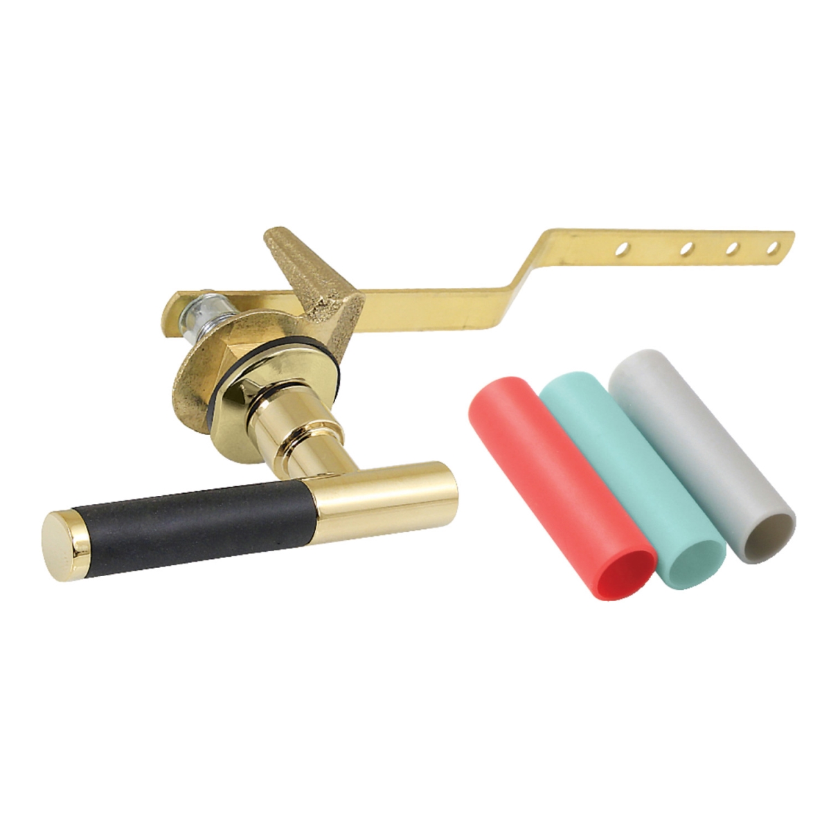 Kaiser Front Mount Toilet Tank Lever, Polished Brass