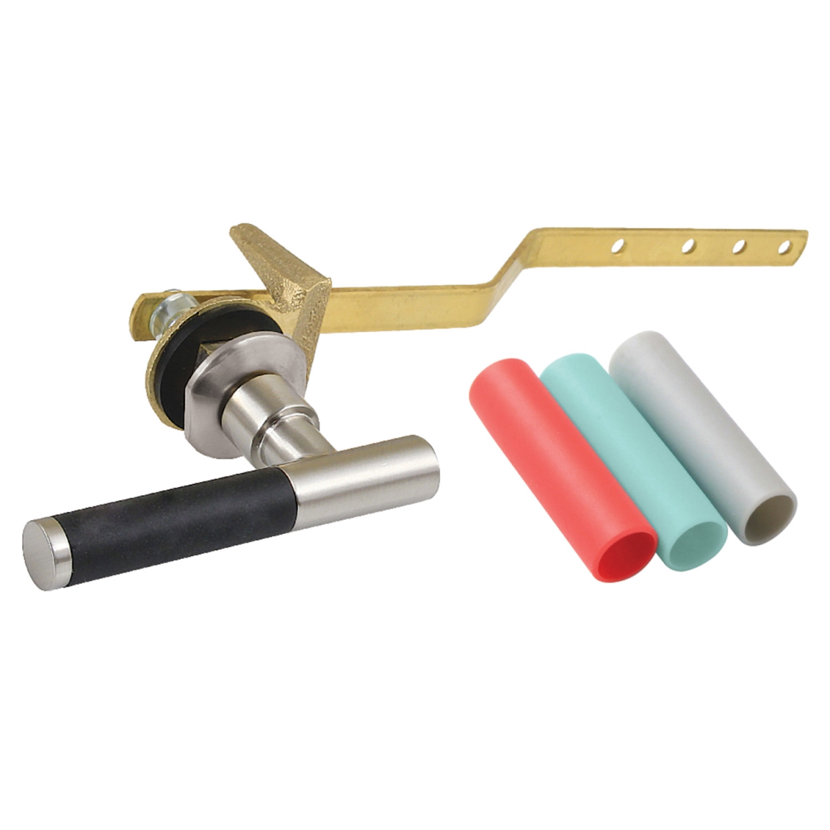 Kaiser Front Mount Toilet Tank Lever, Brushed Nickel