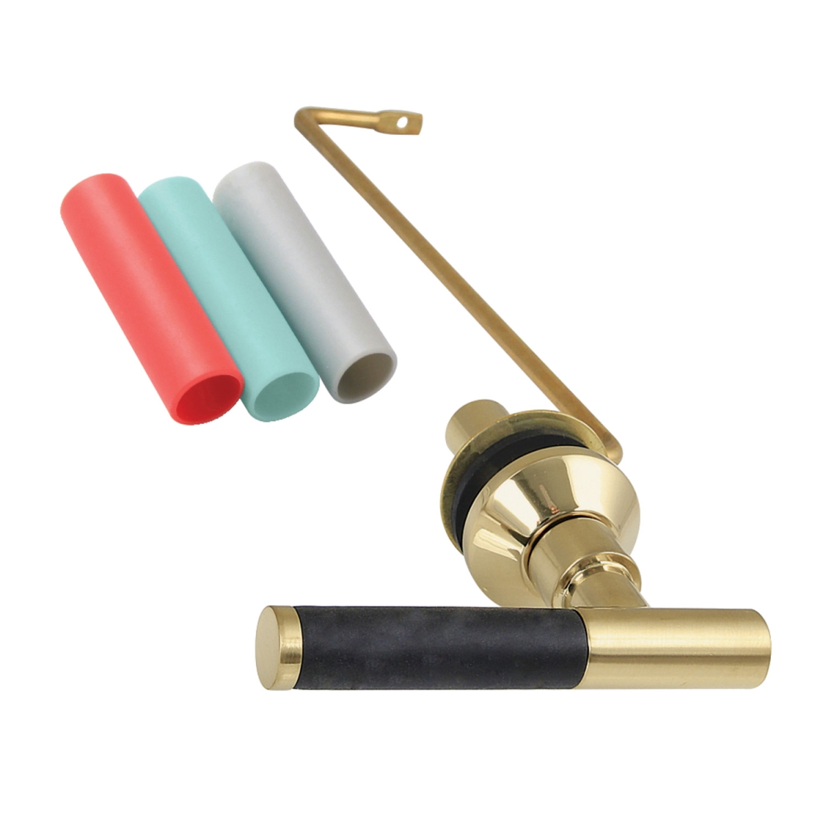 Kaiser Side Mount Toilet Tank Lever, Brushed Brass