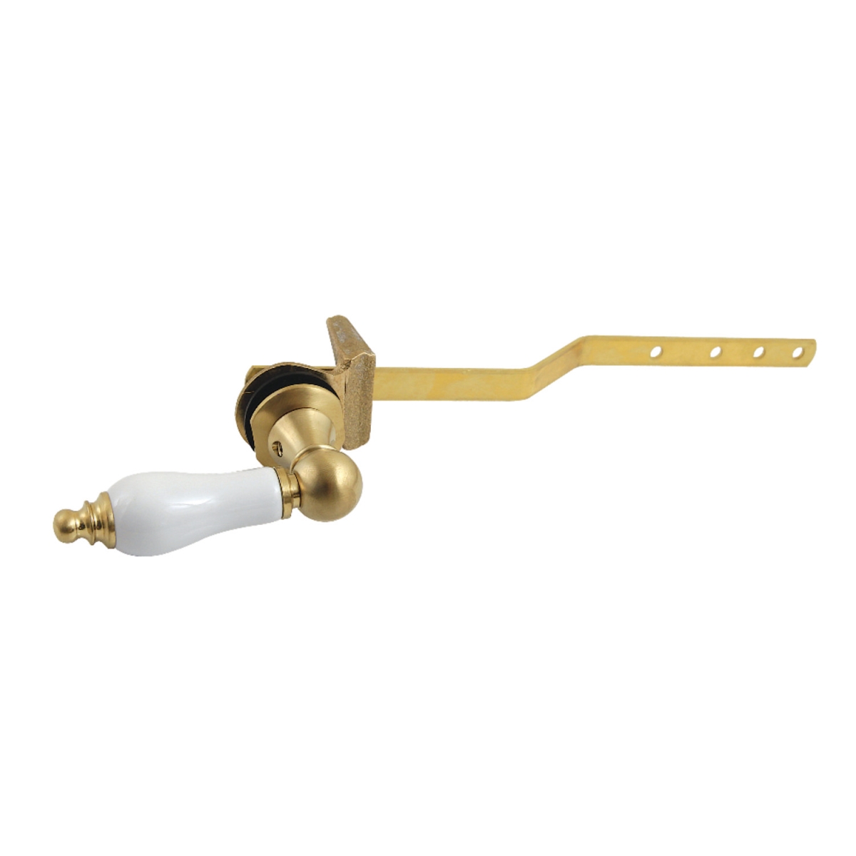 KTPL7 Victorian Toilet Tank Lever, Brushed Brass