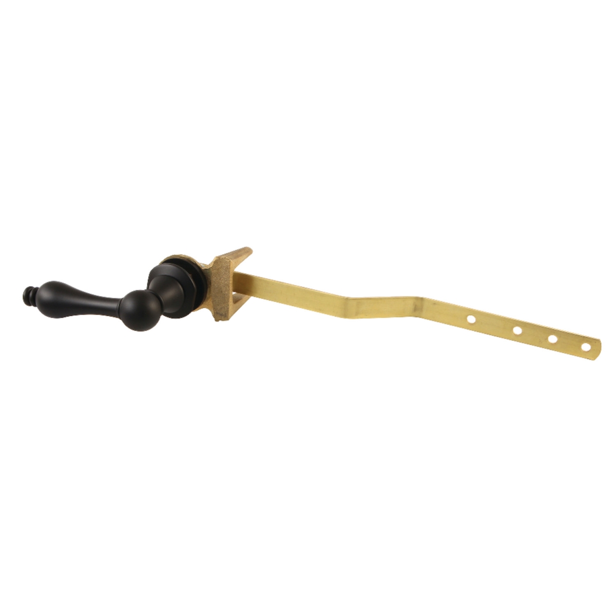 KTAL0 Victorian Front Mount Toilet Tank Lever, Matte Black
