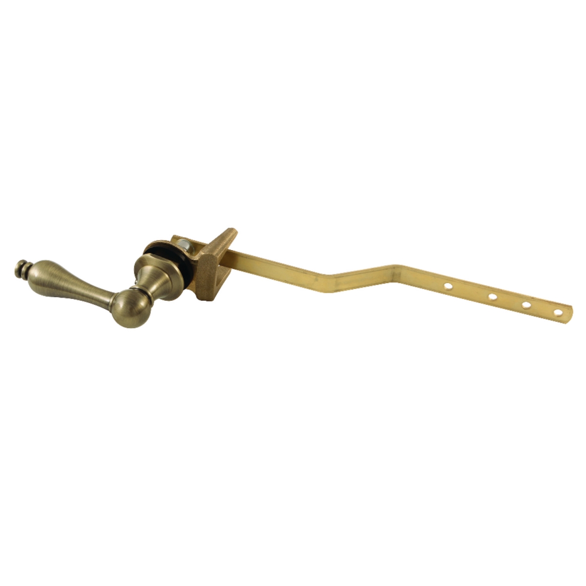 Victorian Front Mount Toilet Tank Lever, Antique Brass