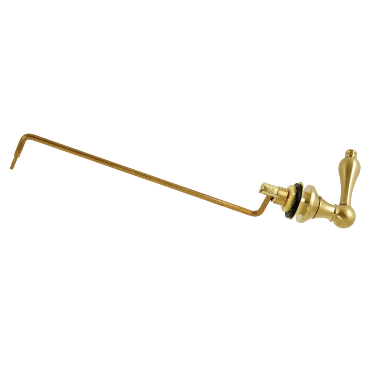 Victorian Side Mount Toilet Tank Lever, Brushed Brass