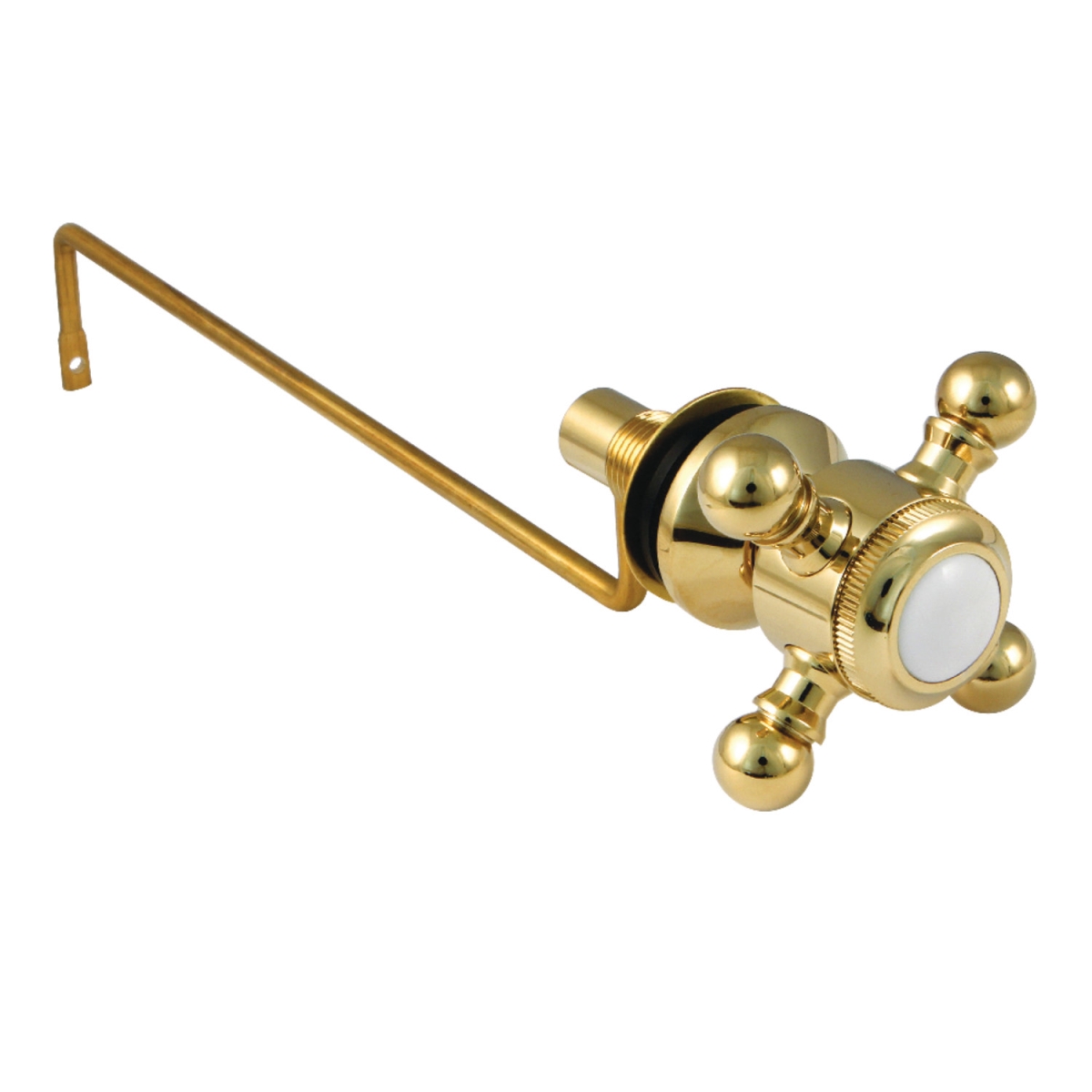 Buckingham Side Mount Toilet Tank Lever, Polished Brass