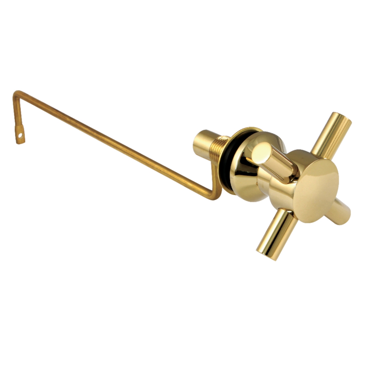 Concord Side Mount Toilet Tank Lever, Polished Brass