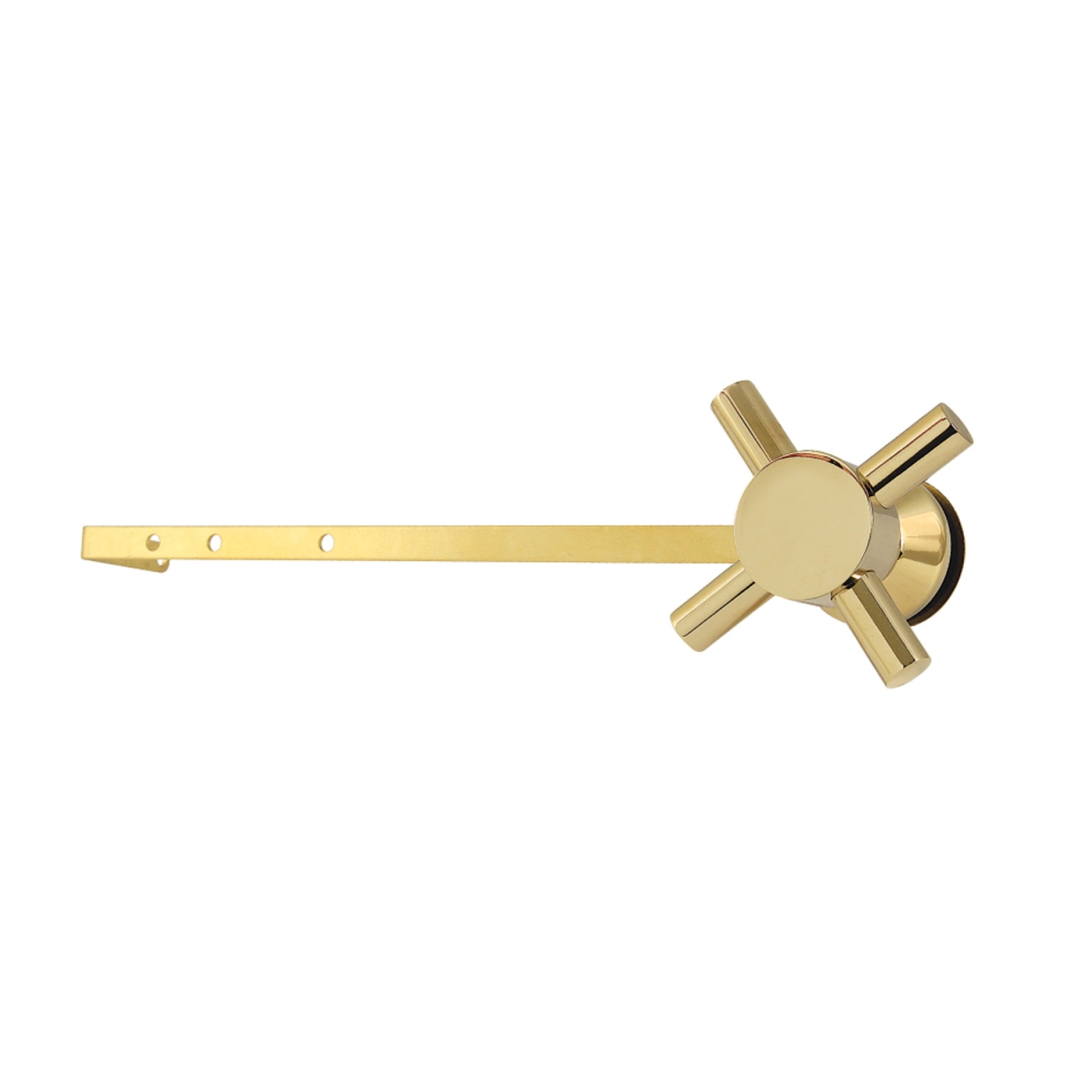 Concord Universal Front or Side Mount Toilet Tank Lever, Polished Brass