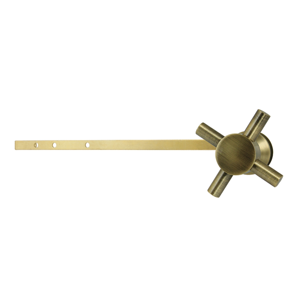 Concord Universal Front or Side Mount Toilet Tank Lever, Antique Brass
