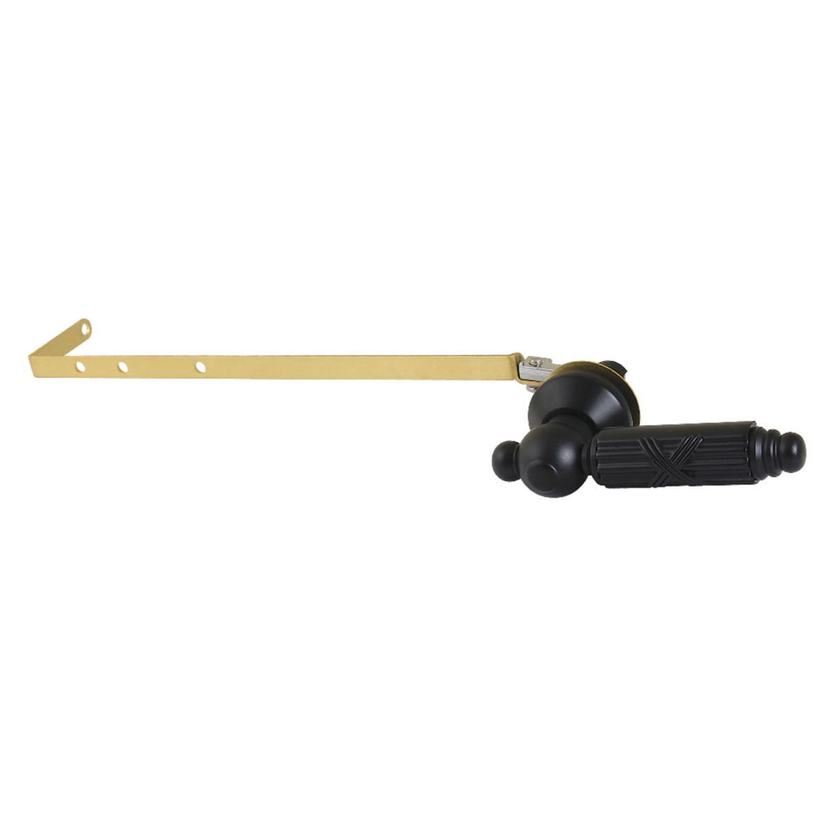 Georgian Universal Front or Side Mount Toilet Tank Lever, Matte Black