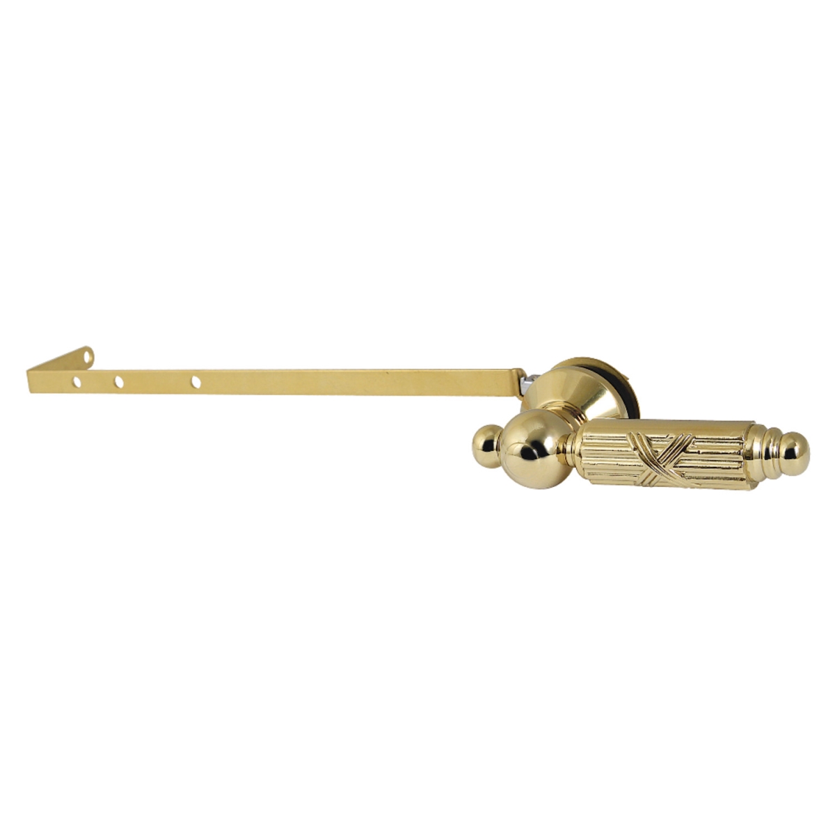 Georgian Universal Front or Side Mount Toilet Tank Lever, Polished Brass