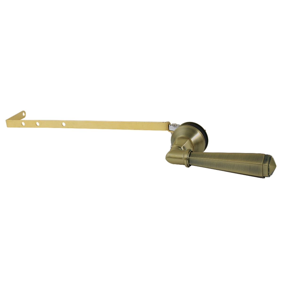 Metropolitan Universal Front or Side Mount Toilet Tank Lever, Antique Brass
