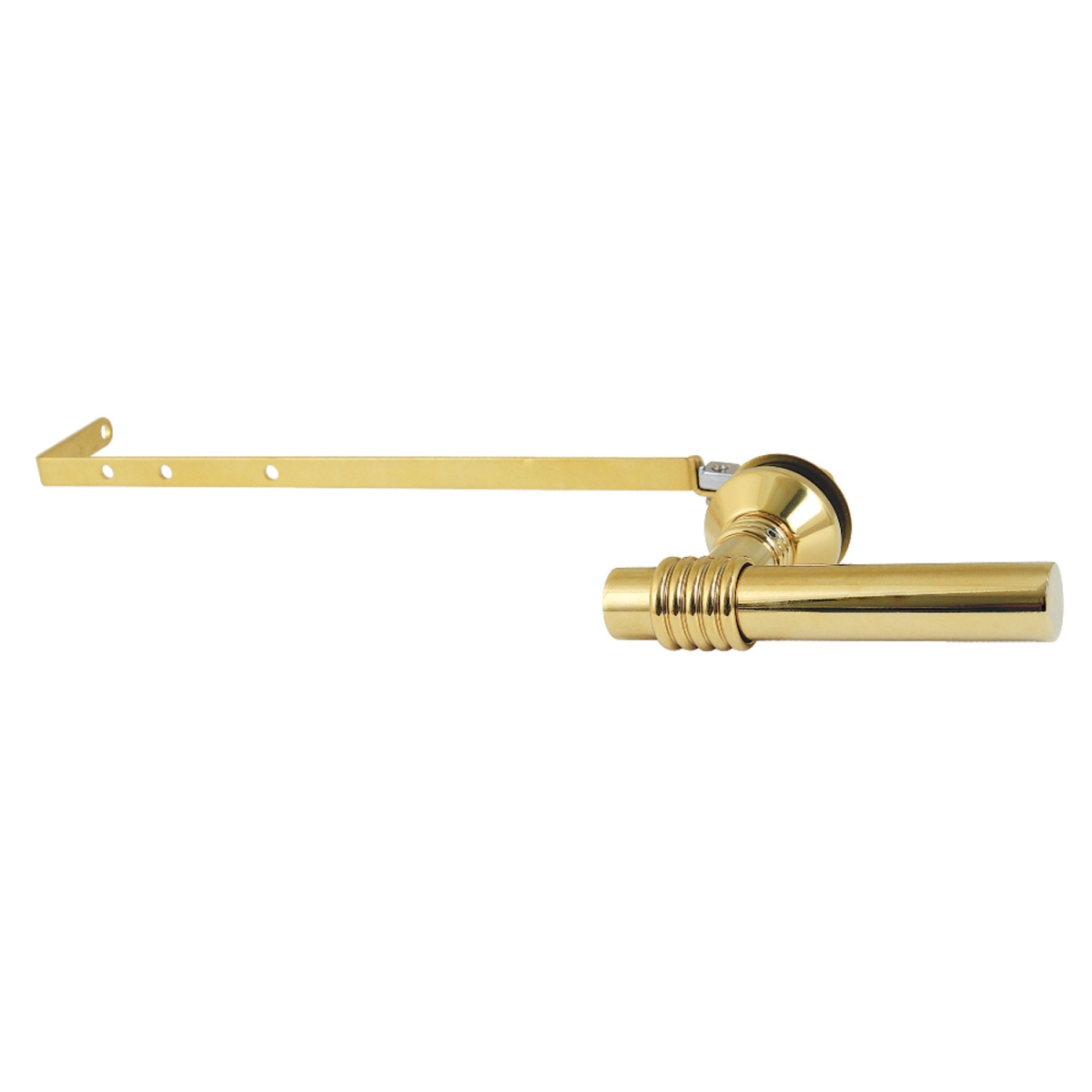 Milano Universal Front or Side Mount Toilet Tank Lever, Polished Brass