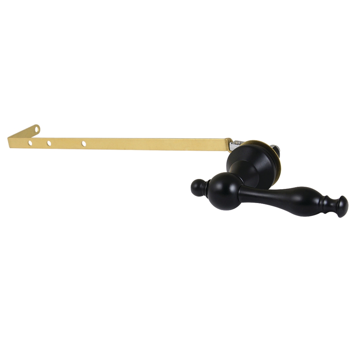Naples Universal Front or Side Mount Toilet Tank Lever, Matte Black
