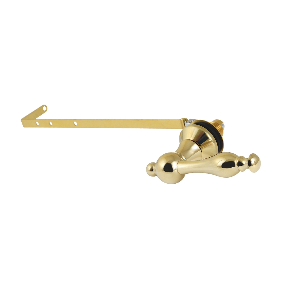 Naples Universal Front or Side Mount Toilet Tank Lever, Polished Brass