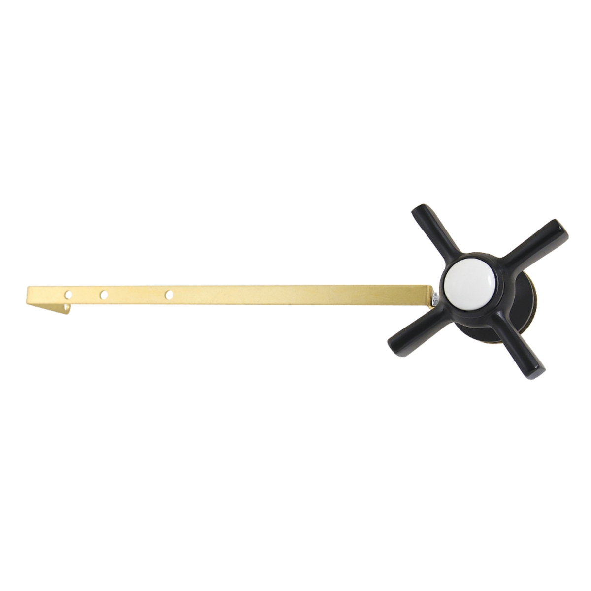 Millennium Universal Front or Side Mount Toilet Tank Lever, Matte Black