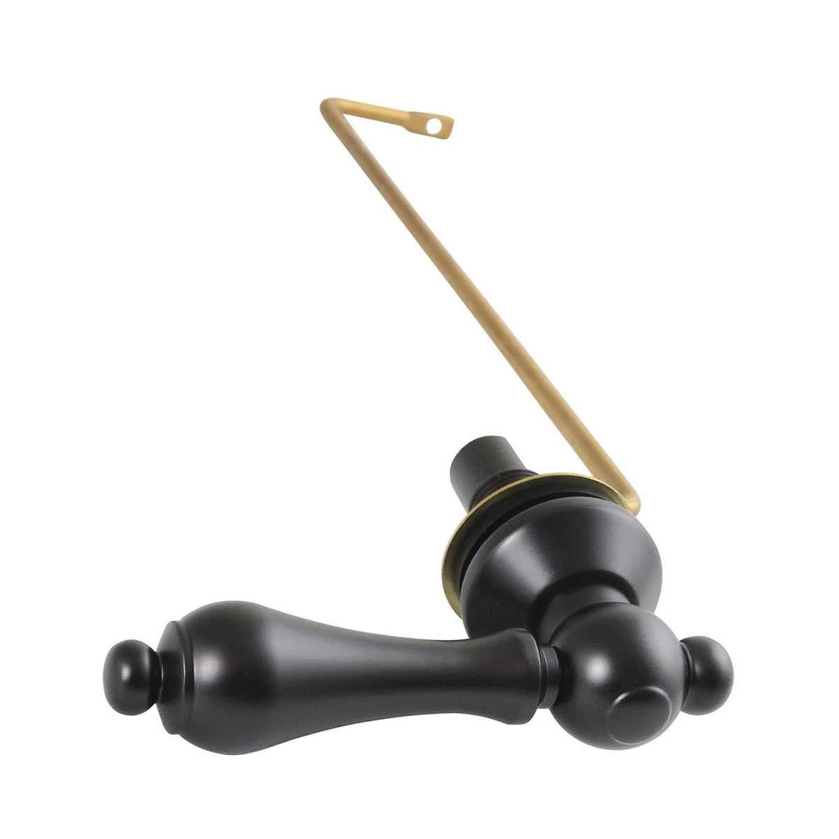 Restoration Side Mount Toilet Tank Lever, Matte Black