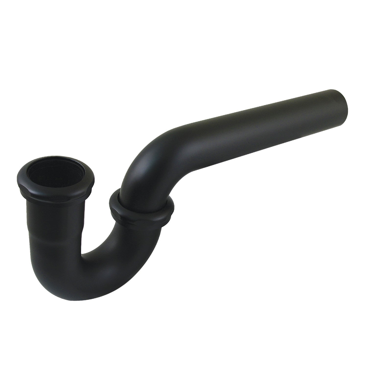 Picture of Kingston Brass CC1120MB 1.50 in. P-Trap without Flange, 13.06 in. - 18 Gauge, Matte Black