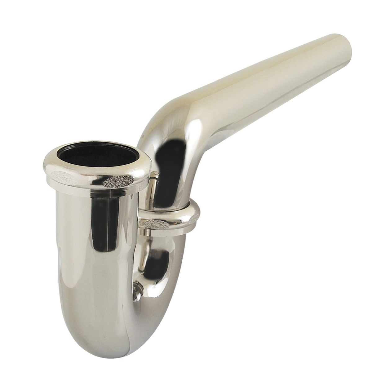 Picture of Kingston Brass CC1126 1.50 in. P-Trap without Flange, 13.06 in. - 18 Gauge, Polished Nickel