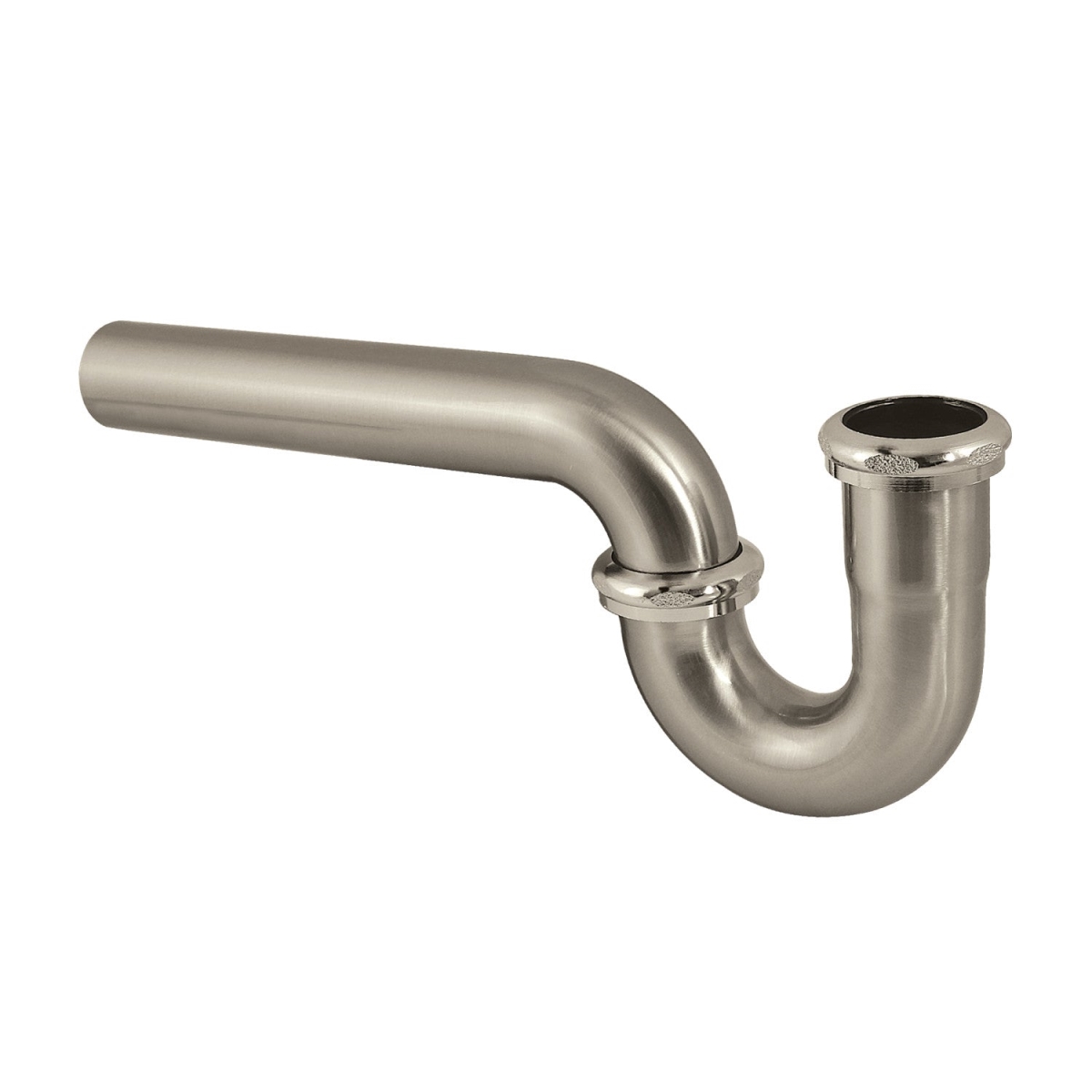 Picture of Kingston Brass CC1128 1.50 in. P-Trap without Flange, 13.06 in. - 18 Gauge, Brushed Nickel
