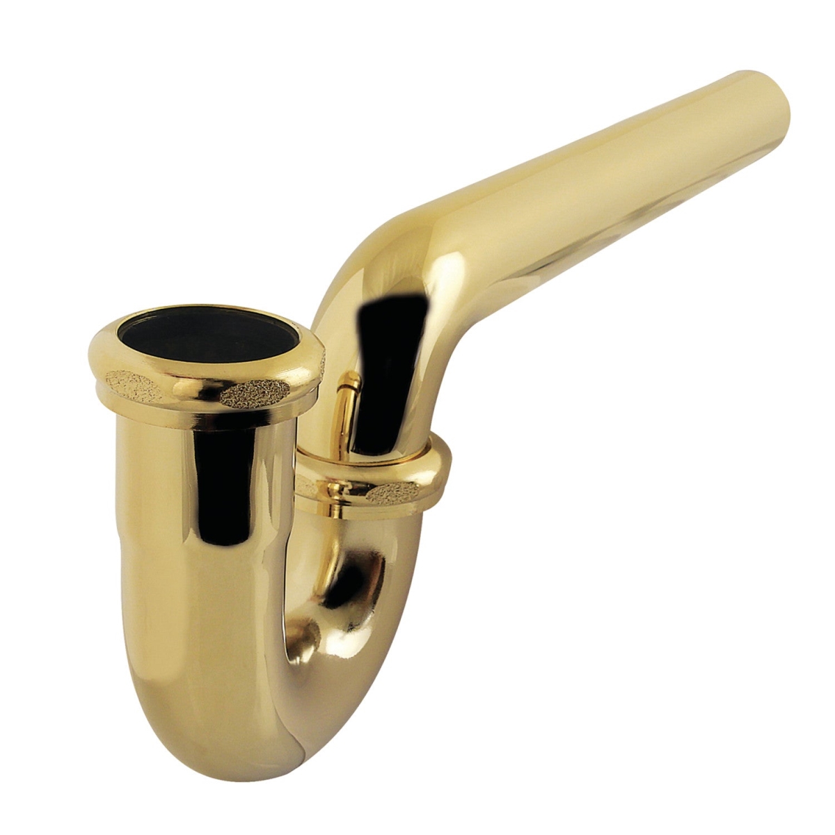 Picture of Kingston Brass CC1242 1.25 x 1.50 in. P-Trap without Flange, 13.06 in. - 18 Gauge - Polished Brass