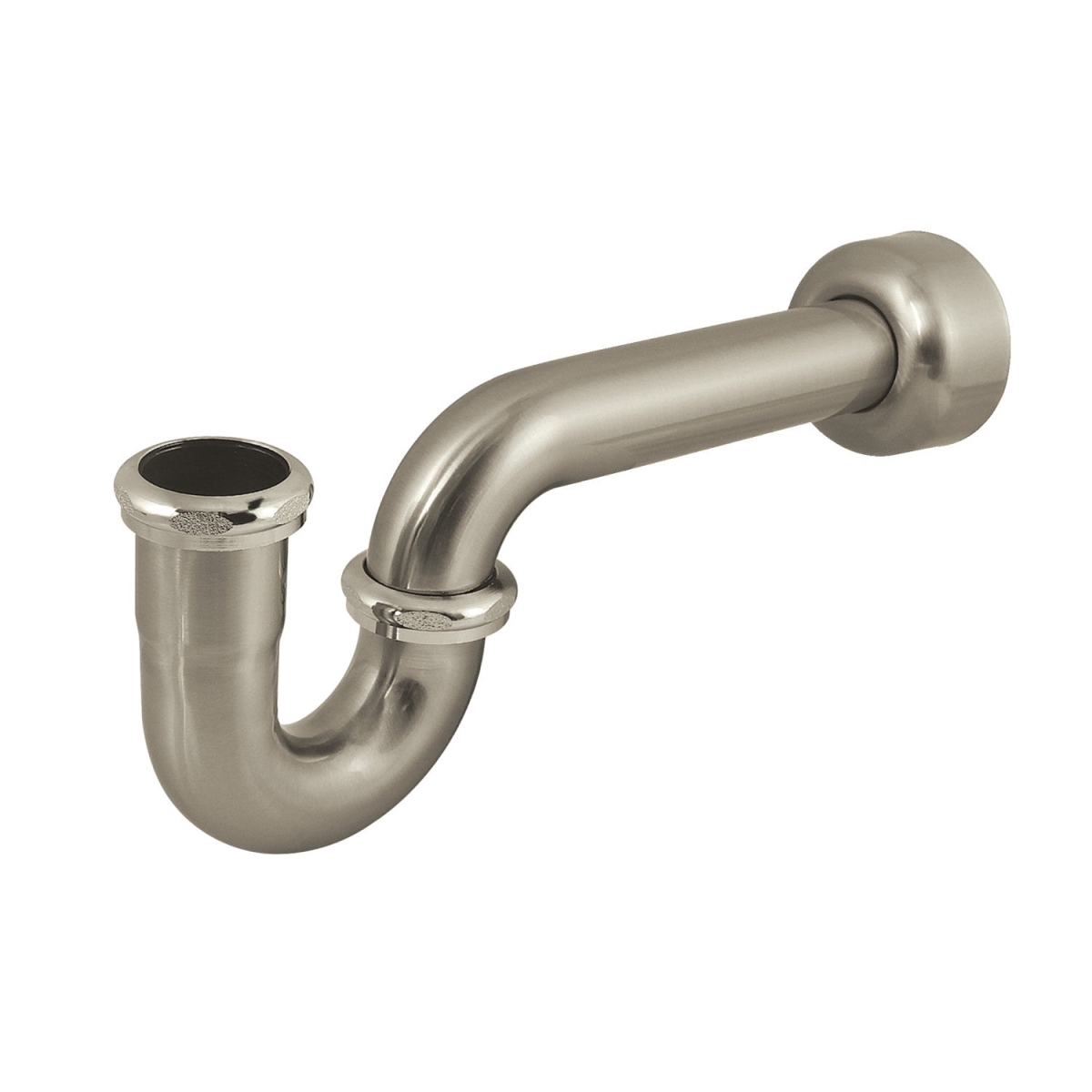 Picture of Kingston Brass CC4248 1.25 x 1.50 in. P-Trap with Box Flange, 13.06 in. - 18 Gauge - Brushed Nickel