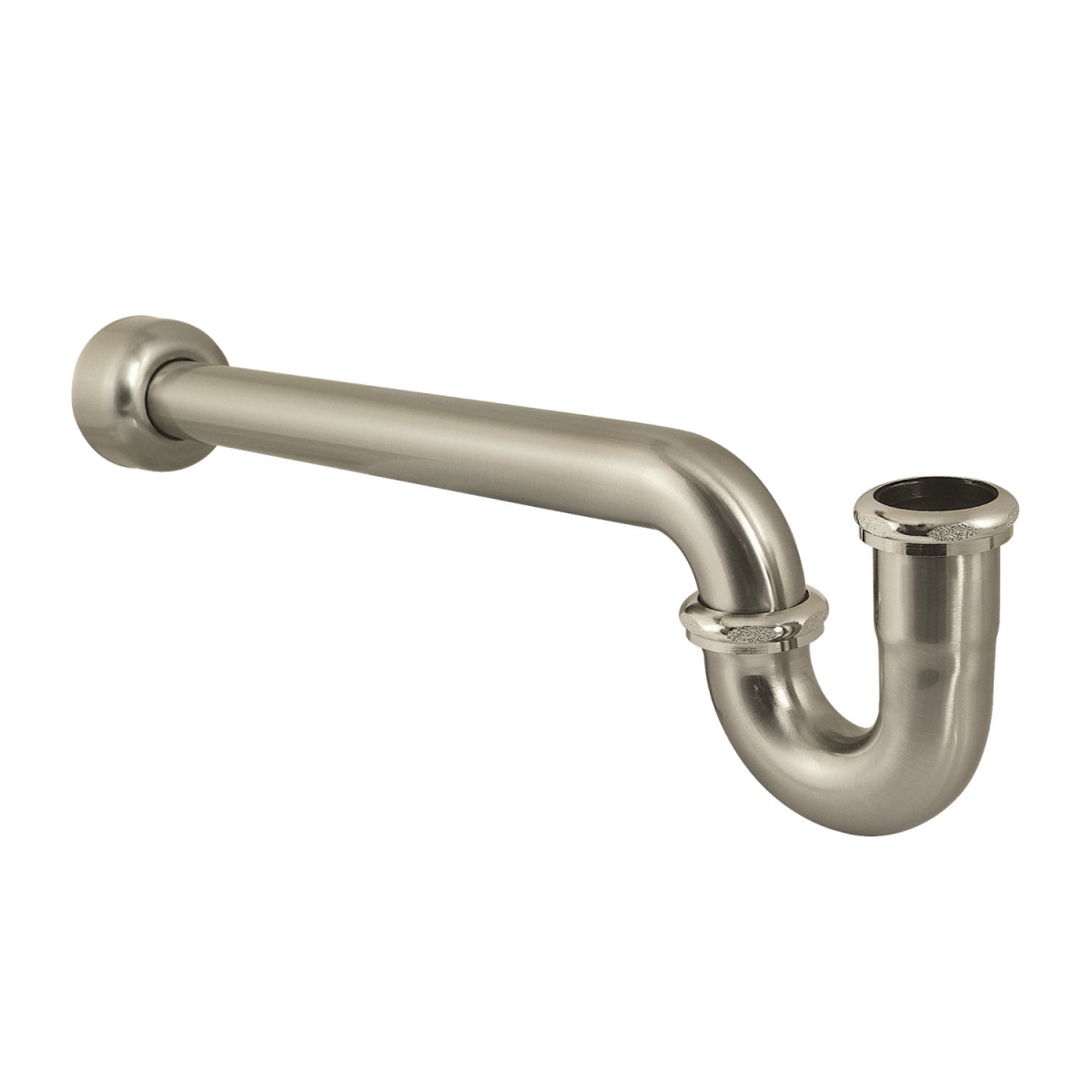Picture of Kingston Brass CC6248 1.25 x 1.50 in. P-Trap with Box Flange, 19 in. - 18 Gauge - Brushed Nickel