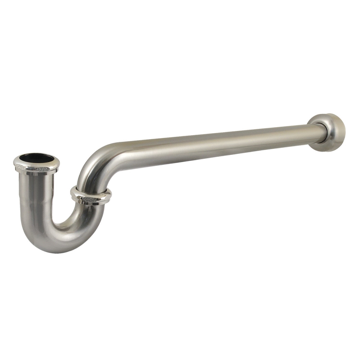 Picture of Kingston Brass CC9128 1.50 in. P-Trap with Box Flange, 24 in. - 18 Gauge, Brushed Nickel