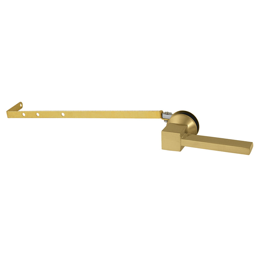 Claremont Universal Front or Side Mount Toilet Tank Lever, Brushed Brass