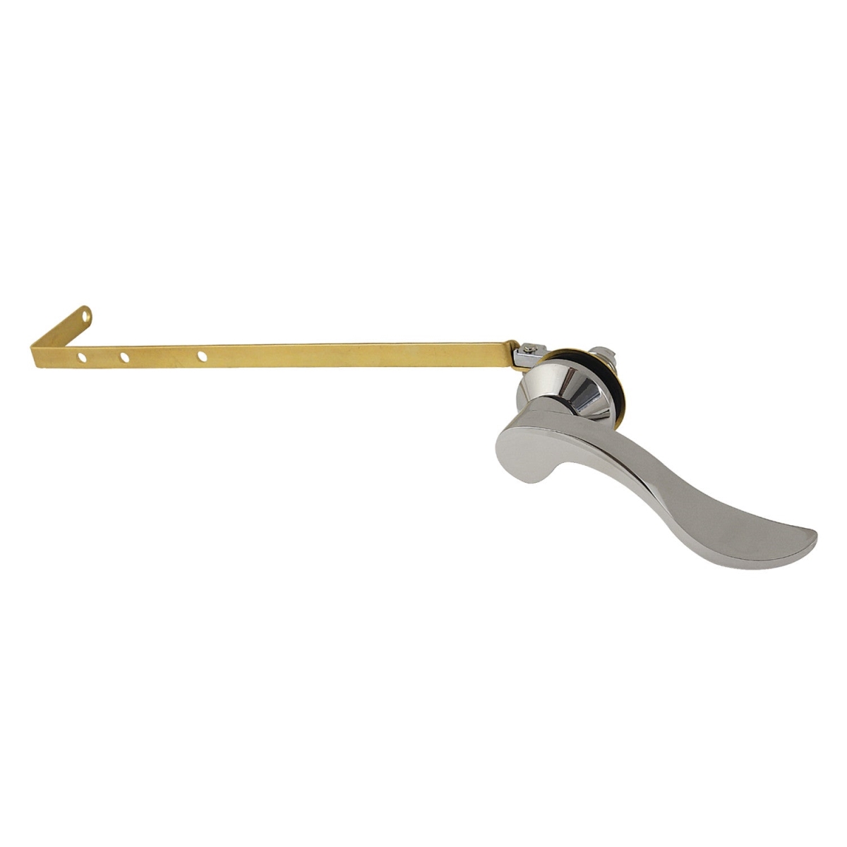 NuWave Universal Front or Side Mount Toilet Tank Lever, Polished Nickel