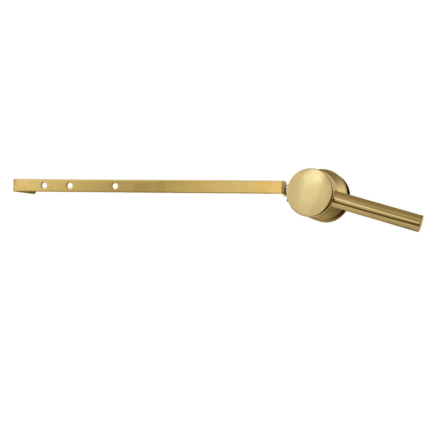 Concord Universal Front or Side Mount Toilet Tank Lever, Brushed Brass